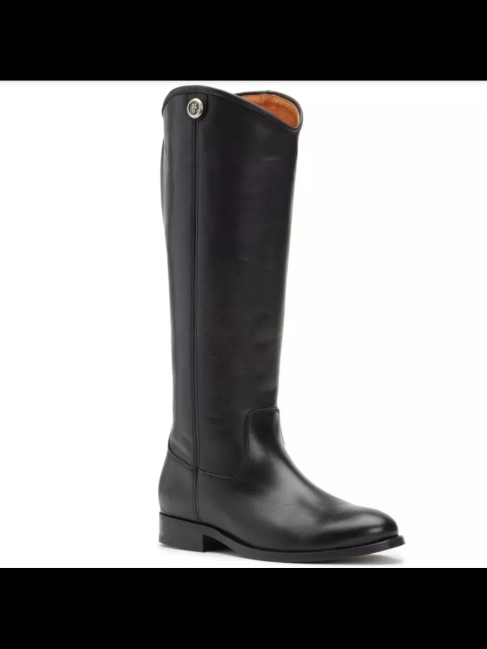 Frye Classic Tall Leather Riding Boot - Black